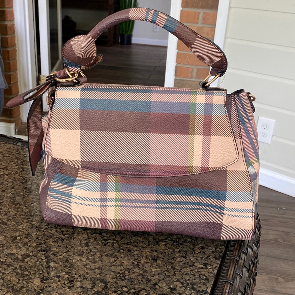 Tropical blush satchel| crossbody purse
